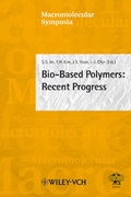 Cover: Bio-Based Polymers: Recent Progress - Wiley-VCH