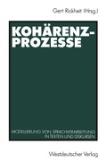 Cover: Koh&auml;renzprozesse - VS Verlag f&uuml;r Sozialwissenschaften