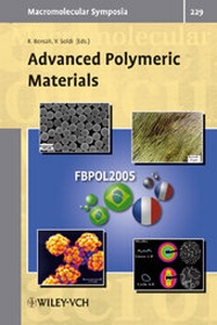Enlarge image Cover: Advanced Polymeric Materials - Wiley-VCH