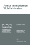 Cover: Armut im modernen Wohlfahrtsstaat - VS Verlag f&uuml;r Sozialwissenschaften