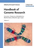 Cover: Handbook of Genome Research - Wiley-Blackwell