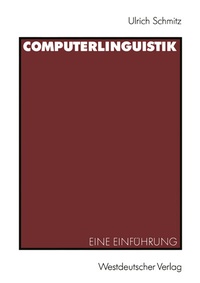 Enlarge image Cover: Computerlinguistik - VS Verlag für Sozialwissenschaften
