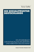 Cover: Die Sozialstruktur Deutschlands - VS Verlag f&uuml;r Sozialwissenschaften