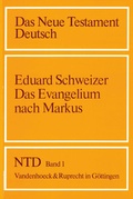 Cover: Das Evangelium nach Markus - Vandenhoeck & Ruprecht