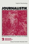 Cover: Journalistik - VS Verlag f&uuml;r Sozialwissenschaften