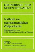Cover: Textbuch zur neutestamentlichen Zeitgeschichte - Vandenhoeck & Ruprecht