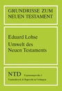 Cover: Umwelt des Neuen Testaments - Vandenhoeck & Ruprecht