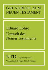 Enlarge image Cover: Umwelt des Neuen Testaments - Vandenhoeck & Ruprecht