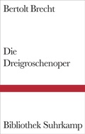 Cover: Die Dreigroschenoper - Suhrkamp
