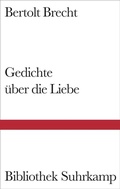 Cover: Gedichte &uuml;ber die Liebe - Suhrkamp