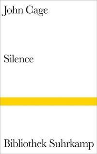 Enlarge image Cover: Silence - Suhrkamp