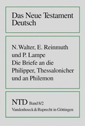 Cover: Die Briefe an die Philipper, Thessalonicher und an Philemon - Vandenhoeck & Ruprecht