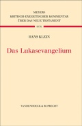 Cover: Das Lukasevangelium - Vandenhoeck & Ruprecht