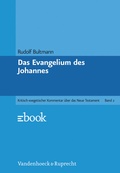Cover: Das Evangelium des Johannes - Vandenhoeck & Ruprecht