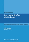 Cover: Der zweite Brief an die Korinther - Vandenhoeck & Ruprecht