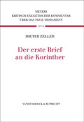 Cover: Der erste Brief an die Korinther - Vandenhoeck & Ruprecht