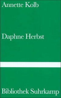 Abbildung von: Daphne Herbst - Suhrkamp