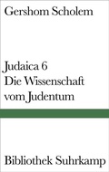 Cover: Judaica VI - Suhrkamp