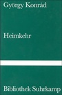 Cover: Heimkehr - Suhrkamp