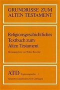 Cover: Religionsgeschichtliches Textbuch zum Alten Testament - Vandenhoeck & Ruprecht