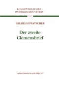 Cover: Der zweite Clemensbrief - Vandenhoeck & Ruprecht