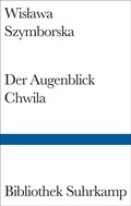 Cover: Der Augenblick/Chwila - Suhrkamp