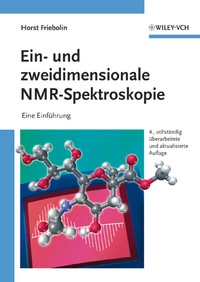Abbildung von: Ein- und zweidimensionale NMR-Spektroskopie - Wiley-VCH
