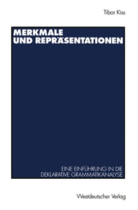 Abbildung von: Merkmale und Repräsentationen - VS Verlag für Sozialwissenschaften