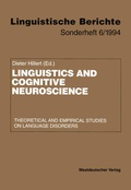 Cover: Linguistics and Cognitive Neuroscience - VS Verlag f&uuml;r Sozialwissenschaften