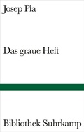 Cover: Das graue Heft - Suhrkamp