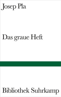 Enlarge image Cover: Das graue Heft - Suhrkamp