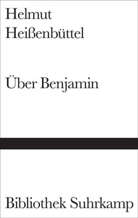 Enlarge image Cover: Über Benjamin - Suhrkamp
