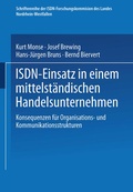 Cover: ISDN-Einsatz in einem mittelst&auml;ndischen Handelsunternehmen - VS Verlag f&uuml;r Sozialwissenschaften