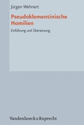 Cover: Pseudoklementinische Homilien - Vandenhoeck & Ruprecht