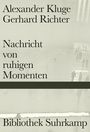 Bild: Nachricht von ruhigen Momenten - Suhrkamp