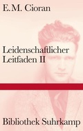 Cover: Leidenschaftlicher Leitfaden II - Suhrkamp