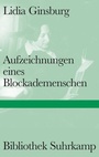 Bild: Aufzeichnungen eines Blockademenschen - Suhrkamp