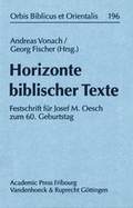 Cover: Horizonte biblischer Texte - Vandenhoeck & Ruprecht