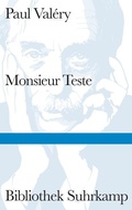 Cover: Monsieur Teste - Suhrkamp