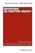 Cover: Dichtung im Dritten Reich? - VS Verlag f&uuml;r Sozialwissenschaften