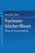 Cover: Psychoanalytisches Wissen - VS Verlag f&uuml;r Sozialwissenschaften