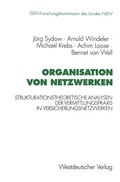 Cover: Organisation von Netzwerken - VS Verlag f&uuml;r Sozialwissenschaften