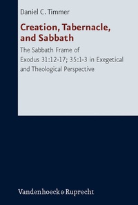 Enlarge image Cover: Creation, Tabernacle, and Sabbath - Vandenhoeck & Ruprecht