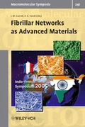 Cover: Fibrillar Networks as Advanced Materials - Wiley-VCH