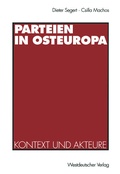 Cover: Parteien in Osteuropa - VS Verlag f&uuml;r Sozialwissenschaften
