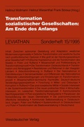 Cover: Transformation sozialistischer Gesellschaften: Am Ende des Anfangs - VS Verlag f&uuml;r Sozialwissenschaften