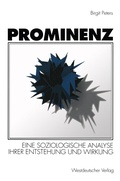 Cover: Prominenz - VS Verlag f&uuml;r Sozialwissenschaften