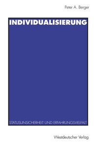 Enlarge image Cover: Individualisierung - VS Verlag für Sozialwissenschaften