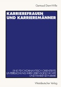 Cover: Karrierefrauen und Karrierem&auml;nner - VS Verlag f&uuml;r Sozialwissenschaften