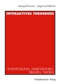 Cover: Interaktives Fernsehen - VS Verlag f&uuml;r Sozialwissenschaften